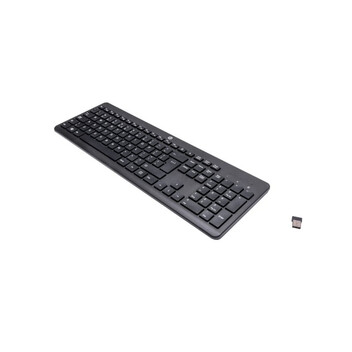 Teclado membrana HP 230 Wireless Keyboard Layout ES inalámbrico tamaño completo negro
