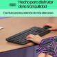 Teclado membrana HP 230 Wireless Keyboard Layout ES inalámbrico tamaño completo negro