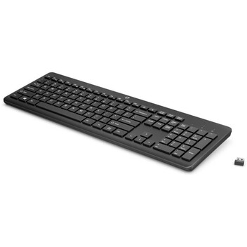 HP 230 Teclado Inalámbrico Puerto USB-A, Conexión Inalámbrica 2,4GHz, Windows, Negro HP 230 Teclado Inalámbrico Puerto USB-A, Conexión Inalámbrica 2,4GHz, Windows, Negro