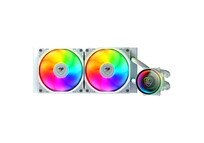 Refrigeración Líquida COUGAR Poseidon Elite ARGB 240 Blanco 2x120mm Compatible Intel/AMD ARGB Espejo