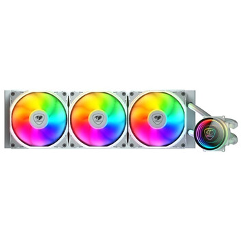 Refrigeración Líquida Cougar CGR-PSDELRGB-W-360 360mm 3 Ventiladores RGB Blanco Refrigeración Líquida Cougar CGR-PSDELRGB-W-360 360mm 3 Ventiladores RGB Blanco