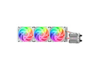 Refrigeración Líquida COUGAR CGR-PSDUTRGB-W-360 3 Ventiladores 120mm PWM RGB Blanca