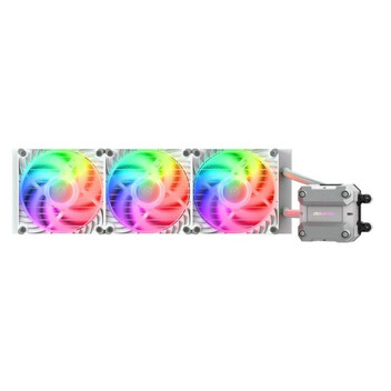 Refrigeración Líquida COUGAR CGR-PSDUTRGB-W-360 3 Ventiladores 120mm PWM RGB Blanca