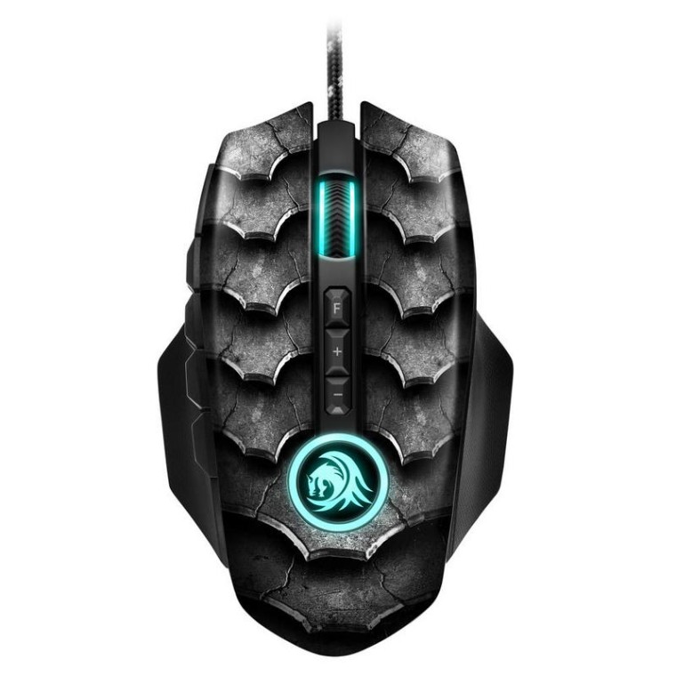 Sharkoon Drakonia II Ratón Gaming 15000DPI Negro