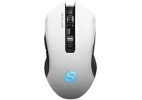 Sharkoon Skiller SGM3 Ratón Gaming Inalámbrico 6000 DPI Blanco