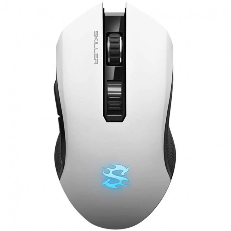 Sharkoon Skiller SGM3 Ratón Gaming Inalámbrico 6000 DPI Blanco