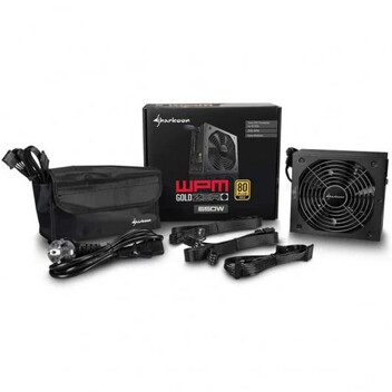 Sharkoon WPM Gold Zero 650W 80 Plus Gold Semi Modular Sharkoon WPM Gold Zero 650W 80 Plus Gold Semi Modular