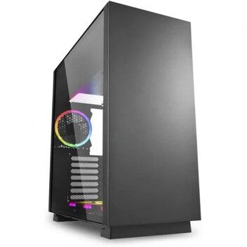 Sharkoon Pure Steel RGB Cristal Templado USB 3.1 Negra Sharkoon Pure Steel RGB Cristal Templado USB 3.1 Negra