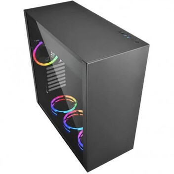 Sharkoon Pure Steel RGB Cristal Templado USB 3.1 Negra Sharkoon Pure Steel RGB Cristal Templado USB 3.1 Negra