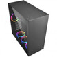 Sharkoon Pure Steel RGB Cristal Templado USB 3.1 Negra Sharkoon Pure Steel RGB Cristal Templado USB 3.1 Negra