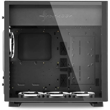 Sharkoon Pure Steel RGB Cristal Templado USB 3.1 Negra Sharkoon Pure Steel RGB Cristal Templado USB 3.1 Negra