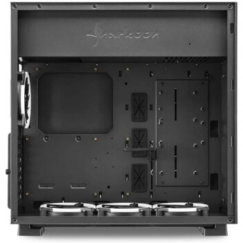 Sharkoon Pure Steel RGB Cristal Templado USB 3.1 Negra Sharkoon Pure Steel RGB Cristal Templado USB 3.1 Negra