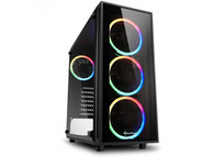 Sharkoon TG4 ATX Cristal Templado USB 3.0 ARGB Negra