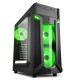 Sharkoon VG6-W ATX Acrílico USB 3.0 Negro/Verde