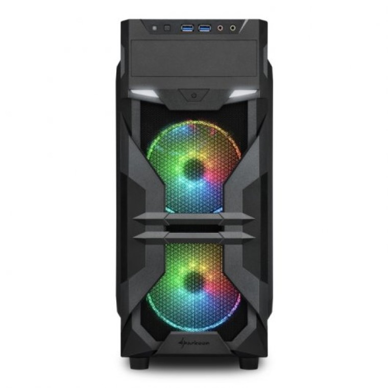 Sharkoon VG7-W RGB ATX Acrílico USB 3.0 ARGB Negra