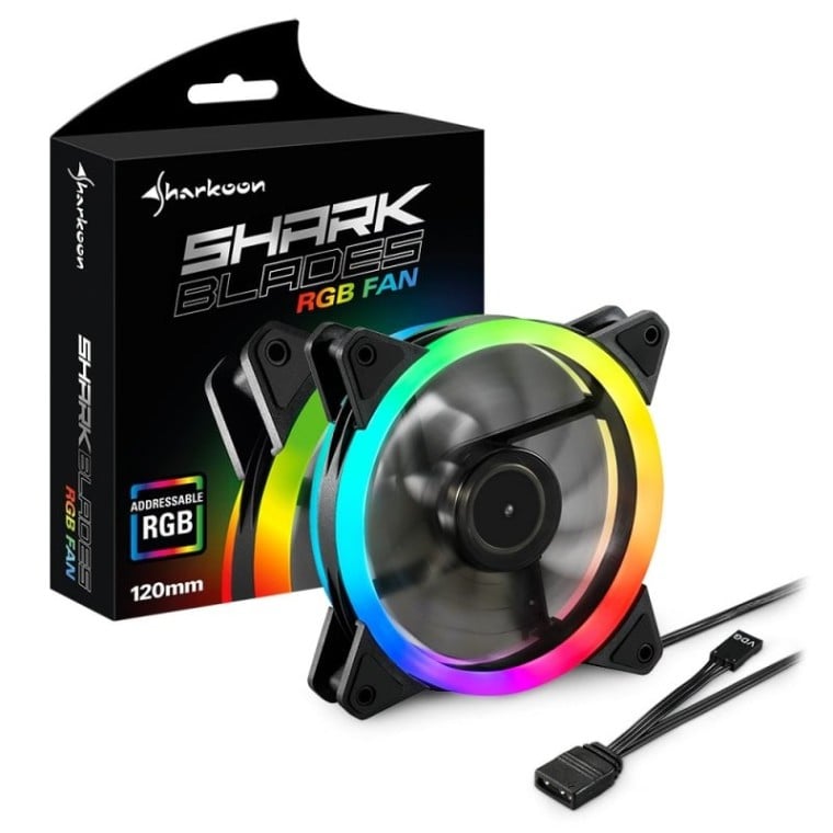 Sharkoon SHARK Blades RGB FAN 120mm