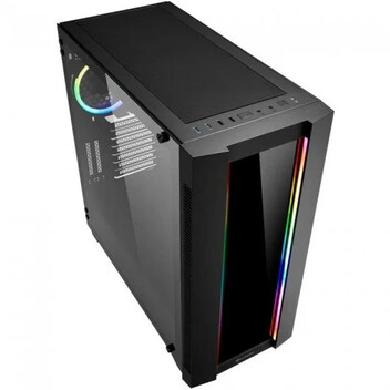 Sharkoon Elite Shark CA200G Cristal Templado USB 3.1 Negra