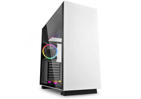 Sharkoon Pure Steel RGB Cristal Templado USB 3.1 Blanca