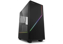 Sharkoon RGB Flow Cristal Templado USB 3.1 Negra Sharkoon RGB Flow Cristal Templado USB 3.1 Negra