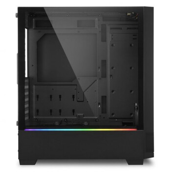 Sharkoon RGB Flow Cristal Templado USB 3.1 Negra Sharkoon RGB Flow Cristal Templado USB 3.1 Negra