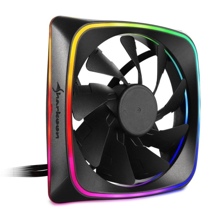 Sharkoon RGB SharkLights Ventilador 120mm