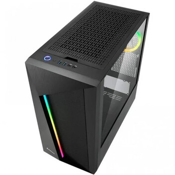 Sharkoon REV100 Cristal Templado USB 3.1 Negro