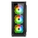 Sharkoon TK4 RGB Cristal Templado USB 3.1 Negra