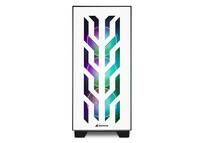 Sharkoon Elite Shark CA300T E-ATX Cristal Templado USB-C ARGB Blanca