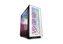 Sharkoon Elite Shark CA300H E-ATX Cristal Templado USB-C ARGB Blanca
