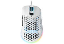 Sharkoon Light2 200 Ratón Gaming RGB 16000 DPI Blanco