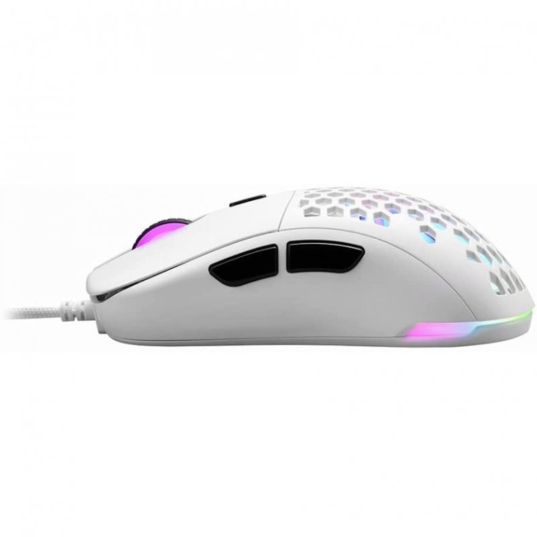 Sharkoon Light2 180 Ratón Gaming 12000 DPI Blanco