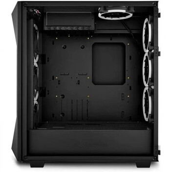 Sharkoon REV300 RGB Cristal Templado USB-C/3.2 Negra