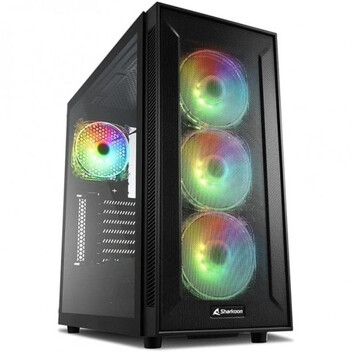 Sharkoon TG6M RGB Cristal Templado USB 3.0 Negra Sharkoon TG6M RGB Cristal Templado USB 3.0 Negra