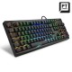 Sharkoon SKILLER SGK30 Teclado Mecánico Gaming RGB Switch Blue Layout Portugués