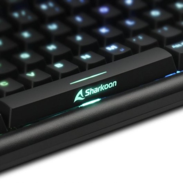 Sharkoon SKILLER SGK30 Teclado Mecánico Gaming RGB Switch Blue Layout Portugués