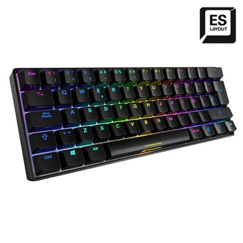 Sharkoon Skiller SGK50 S4 Teclado Mecánico Gaming RGB Kaihl Red Negro Sharkoon Skiller SGK50 S4 Teclado Mecánico Gaming RGB Kaihl Red Negro