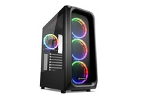 Sharkoon TK5M RGB ATX Cristal Templado USB 3.0 Negra
