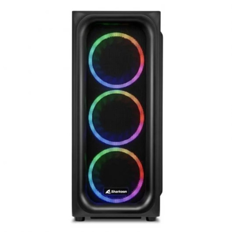 Sharkoon TK5M RGB ATX Cristal Templado USB 3.0 Negra