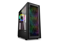 Sharkoon RGB Wave Cristal Templado USB 3.0 Negra