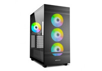 Sharkoon Rebel C50 RGB ATX Full Tower Cristal Templado USB-C Negra Sharkoon Rebel C50 RGB ATX Full Tower Cristal Templado USB-C Negra