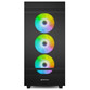 Sharkoon Rebel C50 RGB ATX Full Tower Cristal Templado USB-C Negra Sharkoon Rebel C50 RGB ATX Full Tower Cristal Templado USB-C Negra