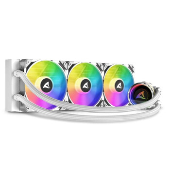 Sharkoon S90 RGB Kit de Refrigeración Líquida Blanca 360mm