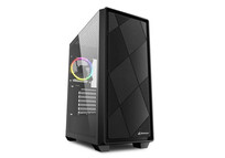 Sharkoon VS8 RGB Midi Tower Cristal Templado USB-C 3.2 Negra