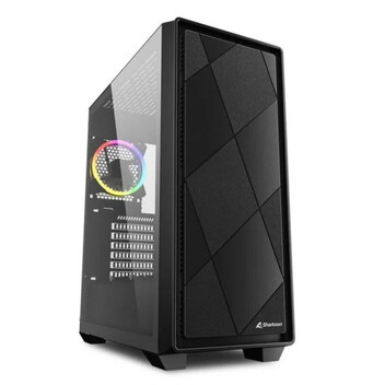 Sharkoon VS8 RGB Midi Tower Cristal Templado USB-C 3.2 Negra Sharkoon VS8 RGB Midi Tower Cristal Templado USB-C 3.2 Negra