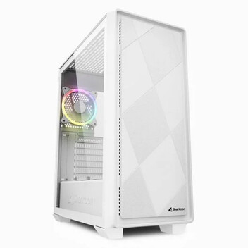 Sharkoon VS8 RGB Midi Tower Cristal Templado USB-C 3.2 Blanca Sharkoon VS8 RGB Midi Tower Cristal Templado USB-C 3.2 Blanca