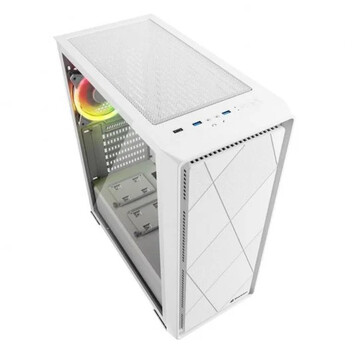 Sharkoon VS8 RGB Midi Tower Cristal Templado USB-C 3.2 Blanca Sharkoon VS8 RGB Midi Tower Cristal Templado USB-C 3.2 Blanca