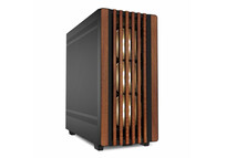 Torre PC Torre Sharkoon REBEL C70M RGB Full Tower Elegante Madera Soporta 11 Ventiladores USB-C RGB