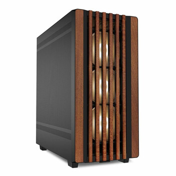 Torre PC Torre Sharkoon REBEL C70M RGB Full Tower Elegante Madera Soporta 11 Ventiladores USB-C RGB Torre PC Torre Sharkoon REBEL C70M RGB Full Tower Elegante Madera Soporta 11 Ventiladores USB-C RGB
