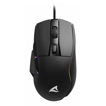 Ratón Sharkoon con cable 6400 DPI Iluminación RGB PBT PTFE 6 botones Ratón Sharkoon con cable 6400 DPI Iluminación RGB PBT PTFE 6 botones