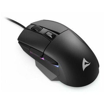 Ratón Sharkoon con cable 6400 DPI Iluminación RGB PBT PTFE 6 botones Ratón Sharkoon con cable 6400 DPI Iluminación RGB PBT PTFE 6 botones